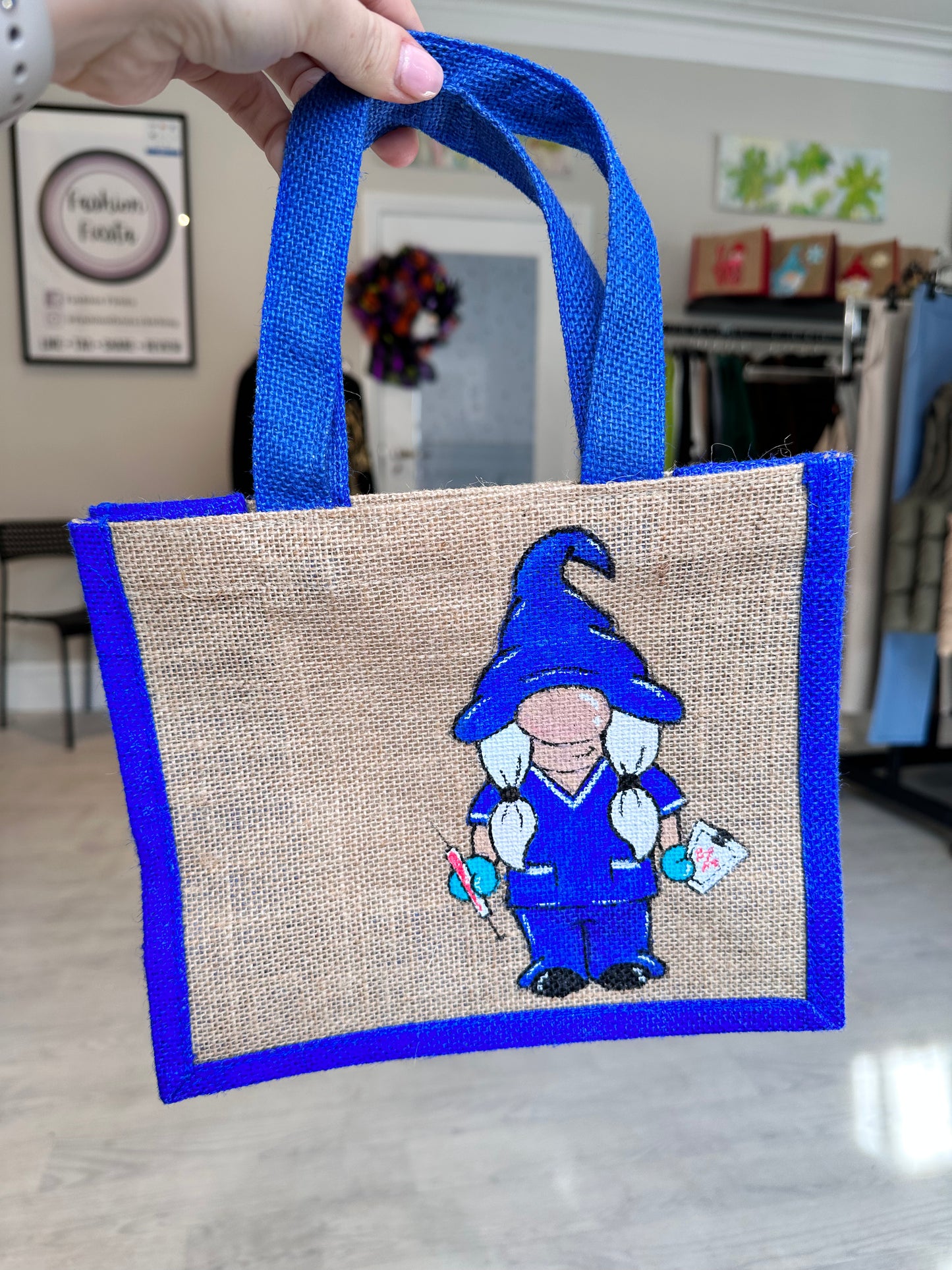Small Canvas Tote Bag (Click for more designs)