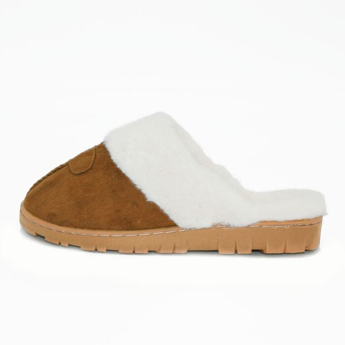 S1005 - FUR SLIP ON SLIPPERS