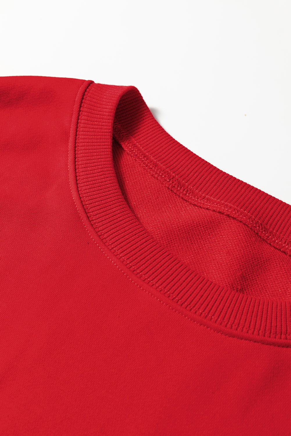 Light Grey Varsity Striped Detail Crew Neck Plus Sweatshirt